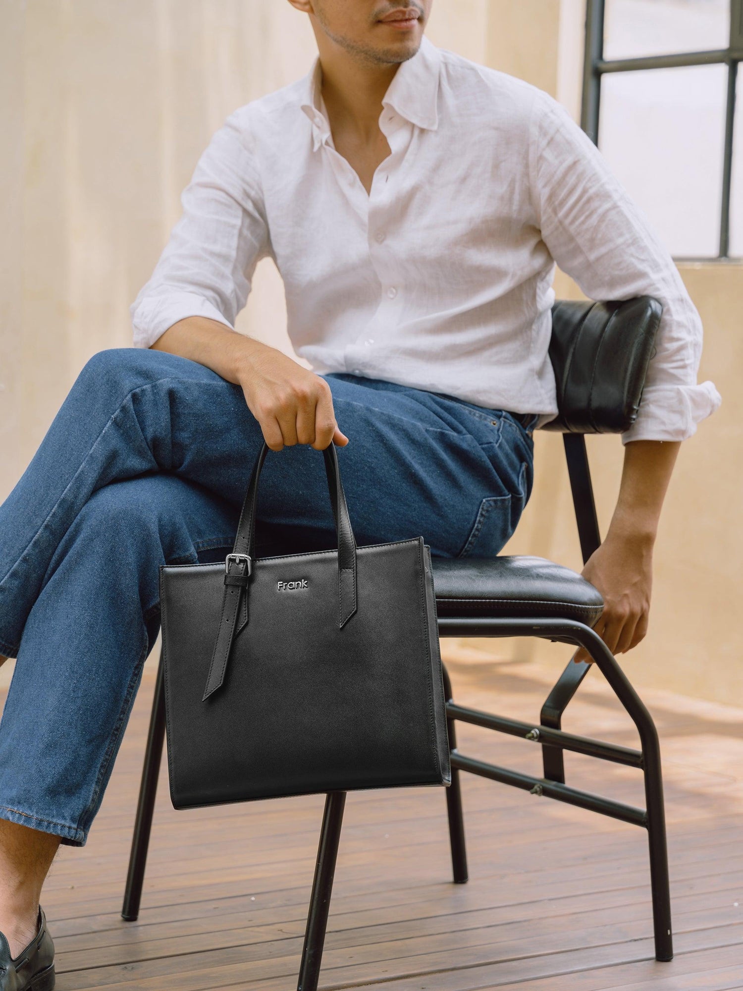 SANTIAGO M TOTE BAG